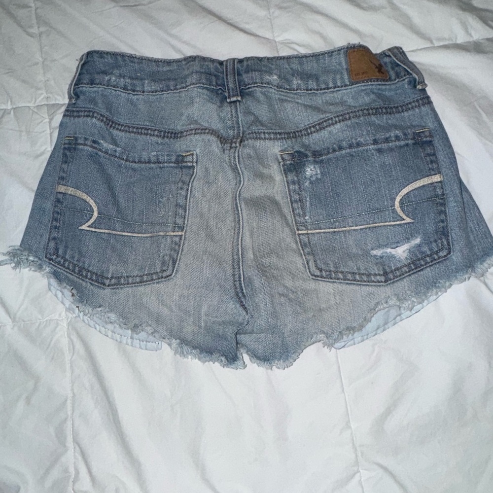 Distressed Denim Shorts - Picture 6 of 6